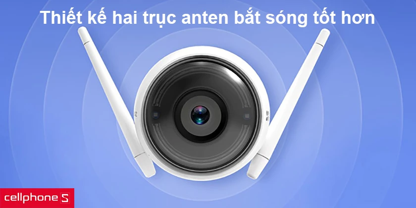 Thiết kế hai trục anten bắt sóng tốt hơn