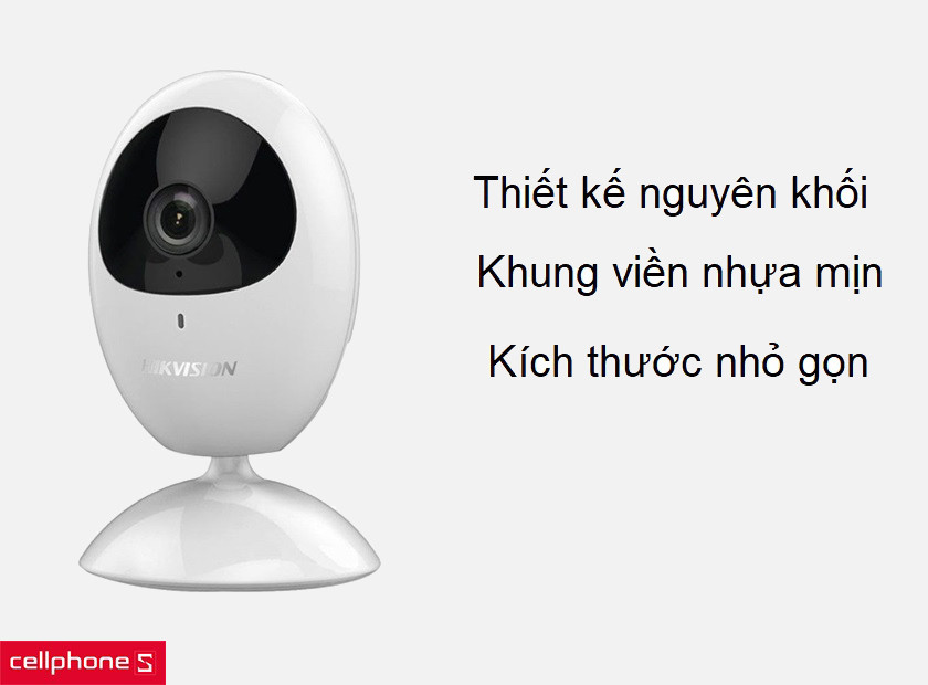Thiết kế khung viền bằng nhựa mịn nguyên khối cùng kích thước nhỏ gọn dễ dàng di chuyển