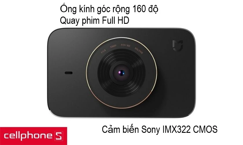 Ống kính rộng 160 độ 