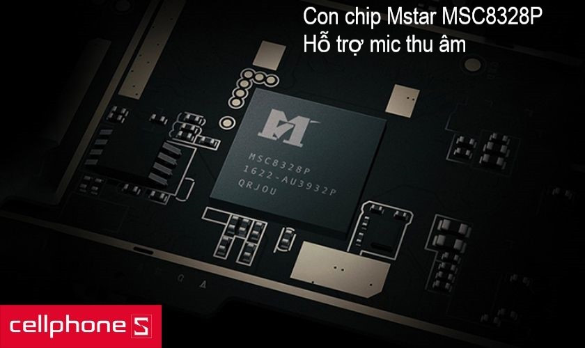 camera hành trình này còn được trang bị con chip Mstar MSC8328P
