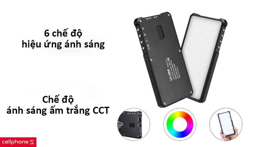 Đèn led hỗ trợ quay video VIJIM VL3