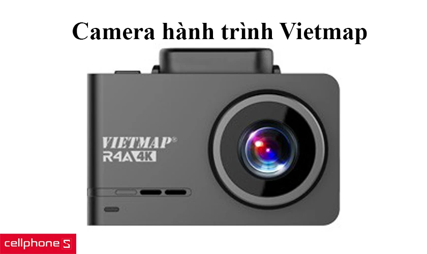 camera hành trình Vietmap hỗ trợ tính năng cảnh báo tốc độ, khu vực,...