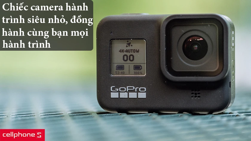 GoPro Hero 8 – Chiếc camera hành trình siêu nhỏ