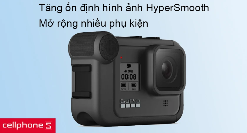 Tổng quan về chiếc máy quay GoPro Hero 8