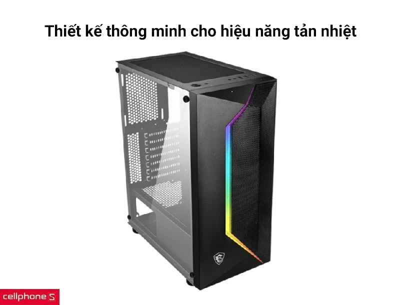 Case máy tính MSI MAG Vampiric 100L