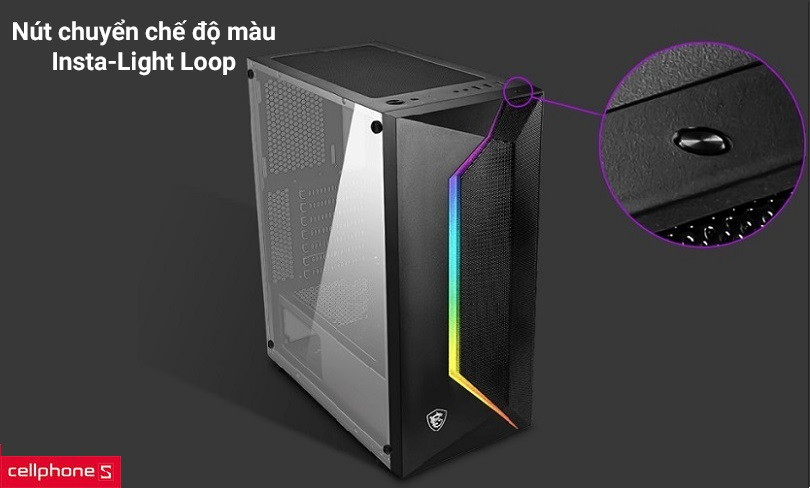 Case máy tính MSI MAG Vampiric 100L