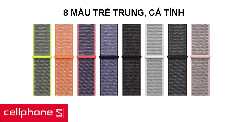 Dây đeo 8 màu