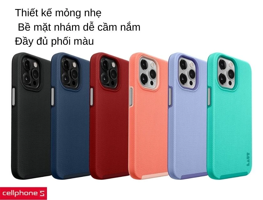 Ốp lưng iPhone 13 Pro Max Laut Shield 