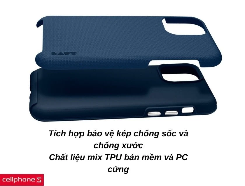 Ốp lưng iPhone 13 Pro Max Laut Shield 