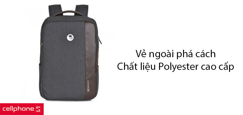 Vẻ ngoài phá cách, chất liệu Polyester cao cấp