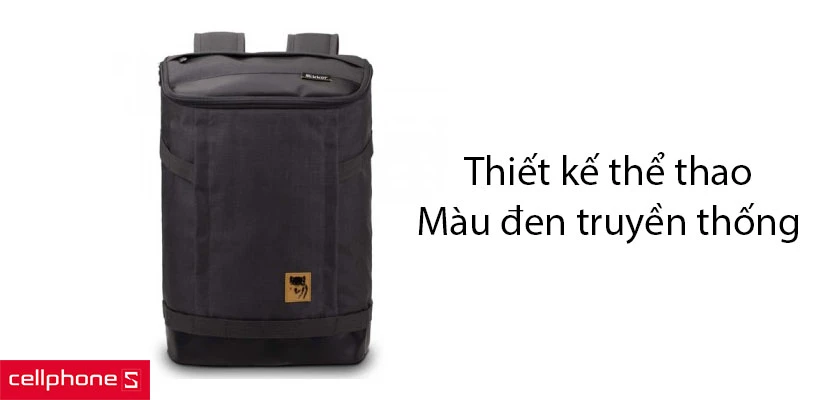 Thiết kế thể thao, màu đen truyền thống