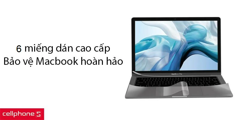 Dán Macbook Pro 13 inch Innostyle 5 in 1