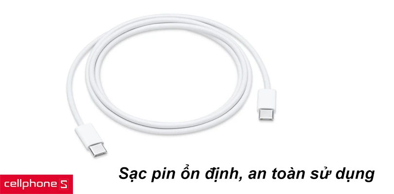 Sạc pin ổn định, an toàn sử dụng