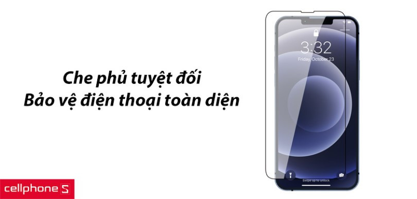 Dán cường lực chống tia sáng xanh iPhone 13 Pro Max Zeelot SOLIDsleek kèm kit dán