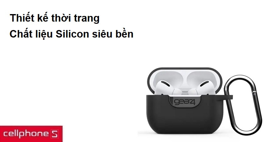 Thiết kế thời trang, chất liệu Silicon siêu bền