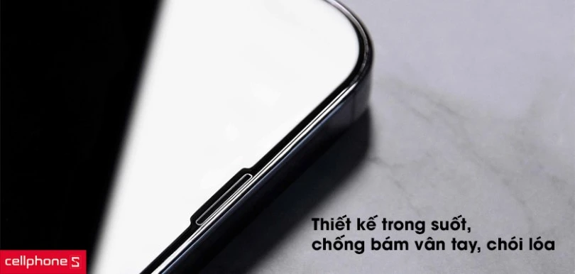 Dán cường lực iPhone 13 Mini Zeelot SOLIDsleek kèm kit dán