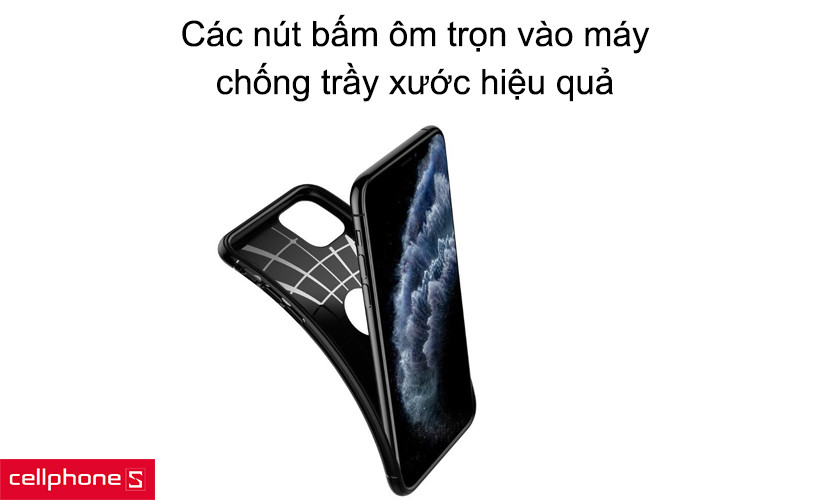Thiết kế chất liệu nhựa mềm TPU, định hình tốt, không bị biến dạng