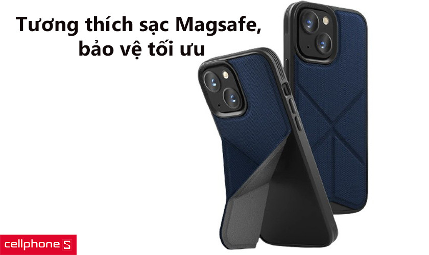 Ốp lưng MagSafe iPhone 13 UNIQ Compatible Transforma