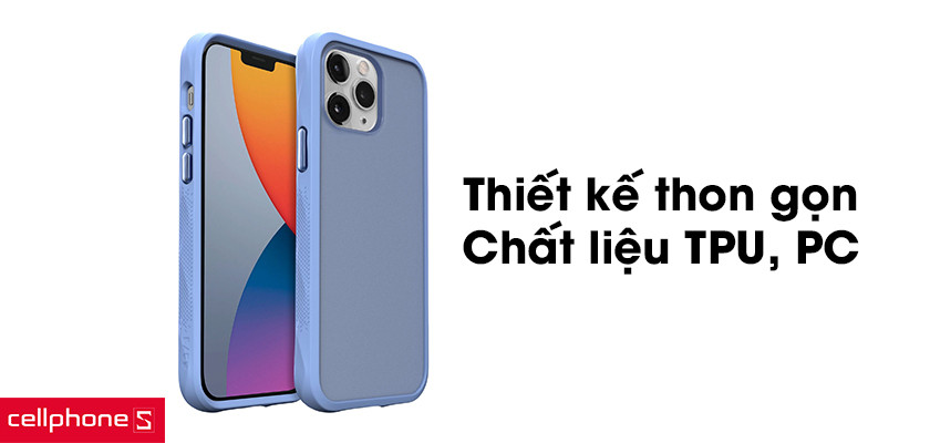 Thiết kế thon gọn, nút nhôm dễ dàng thao tác