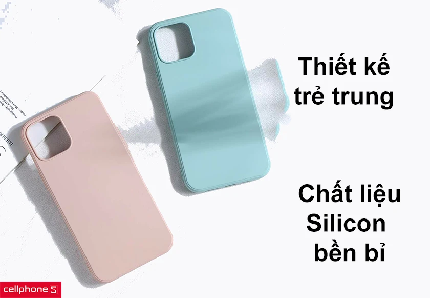 Thiết kế trẻ trung, chất liệu silicon bền bỉ