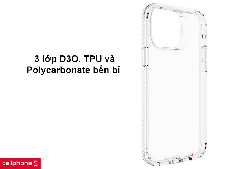Ốp lưng iPhone 13 Pro Max Gear4 D3O Crystal Palace