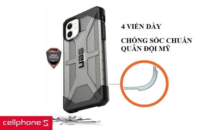 Chống sốc chuẩn quân đội Mỹ (STD MLT 810G 516.6)