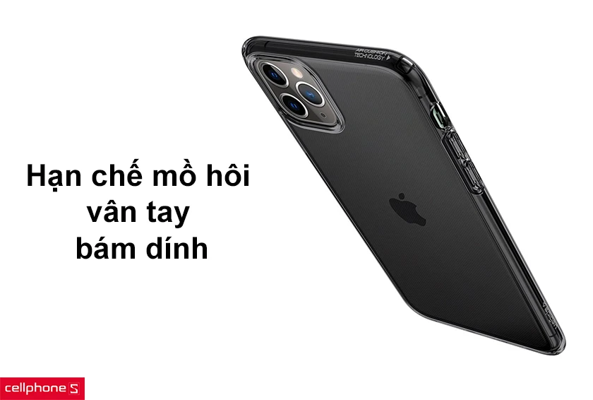 Hạn chế mồ hôi vân tay bám dính