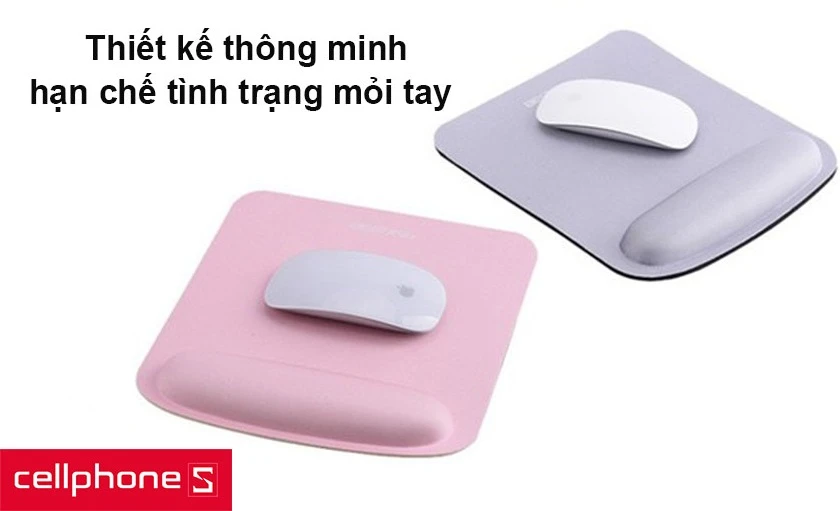 Thiết kế thông minh hạn chế tình trạng mỏi tay