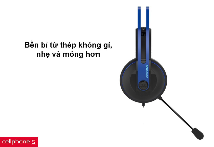 Thiết kế chụp tai hiện đại, micro tiện lợi