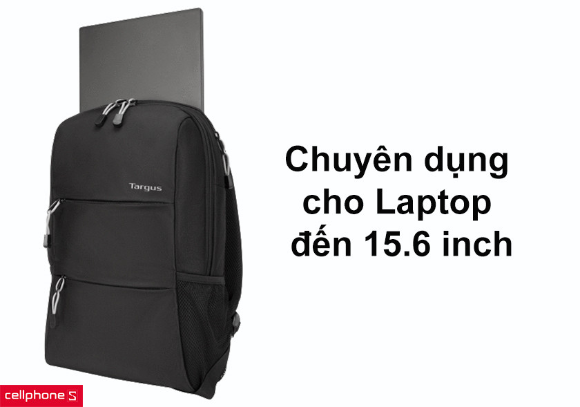 Thể tích đến 16 lít, chuyên dụng cho Laptop lên đến 15.6 inch