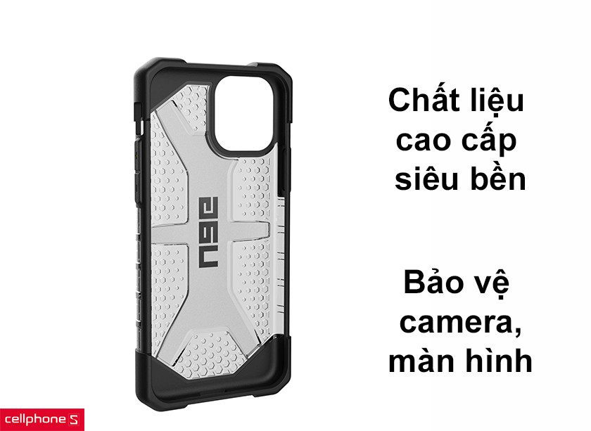 Chất liệu cao cấp siêu bền, bảo vệ camera và màn hình