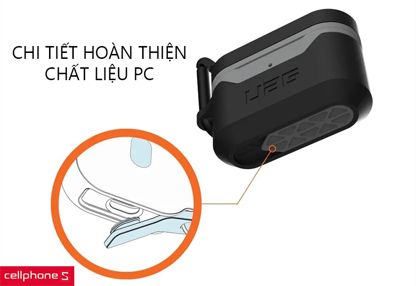 Chi tiết hoàn thiện, chất liệu PC