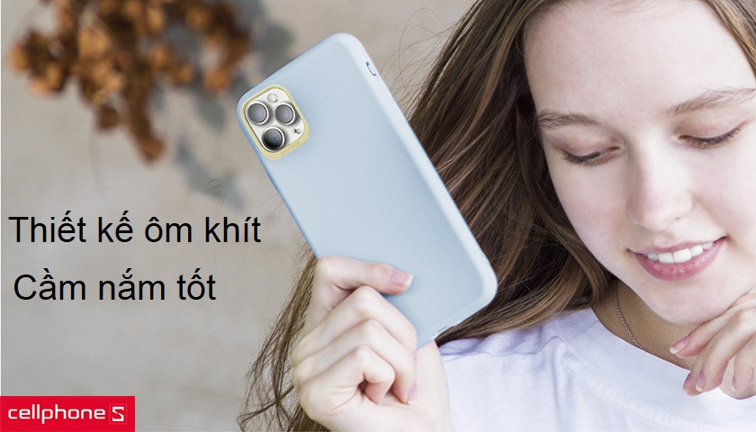 Thiết kế vừa vặn ôm khít, bảo vệ nút nguồn cùng khả năng cầm nắm tốt
