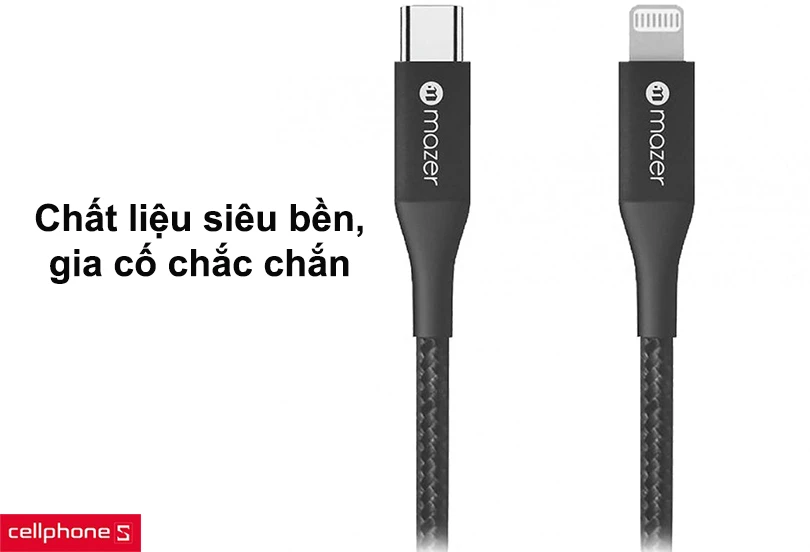 Chất liệu siêu bền, gia cố chắc chắn 