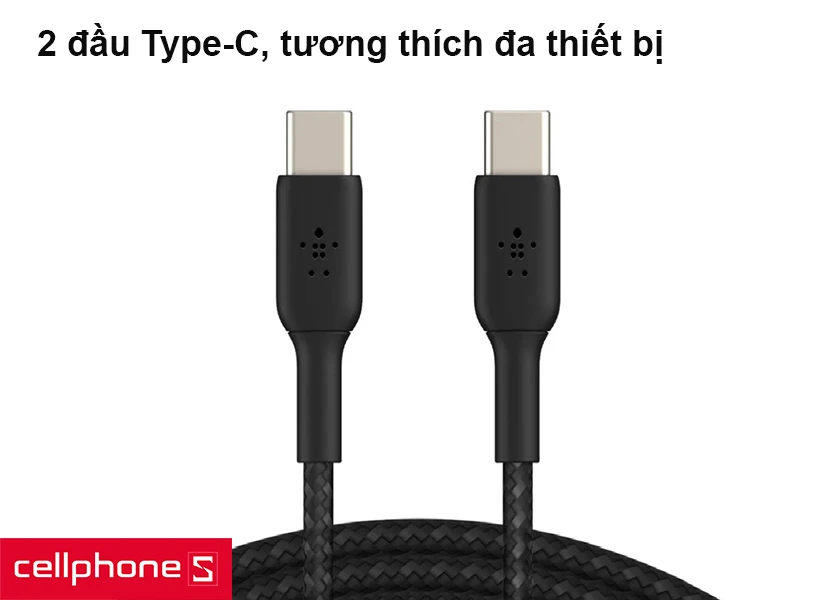 2 đầu Type-C, tương thích đa thiết bị