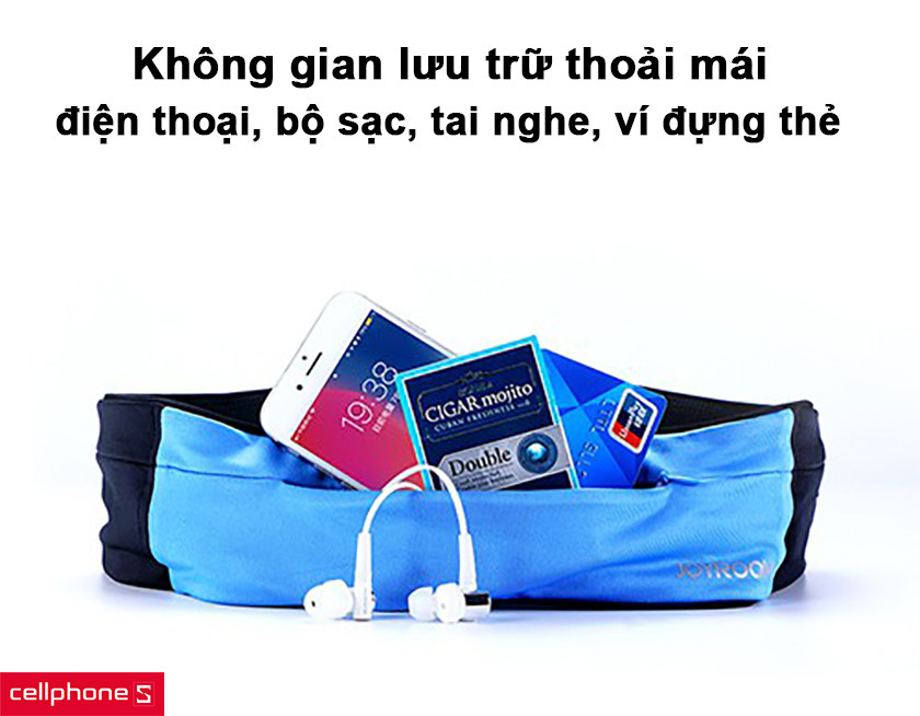 Không gian lưu trữ thoải mái