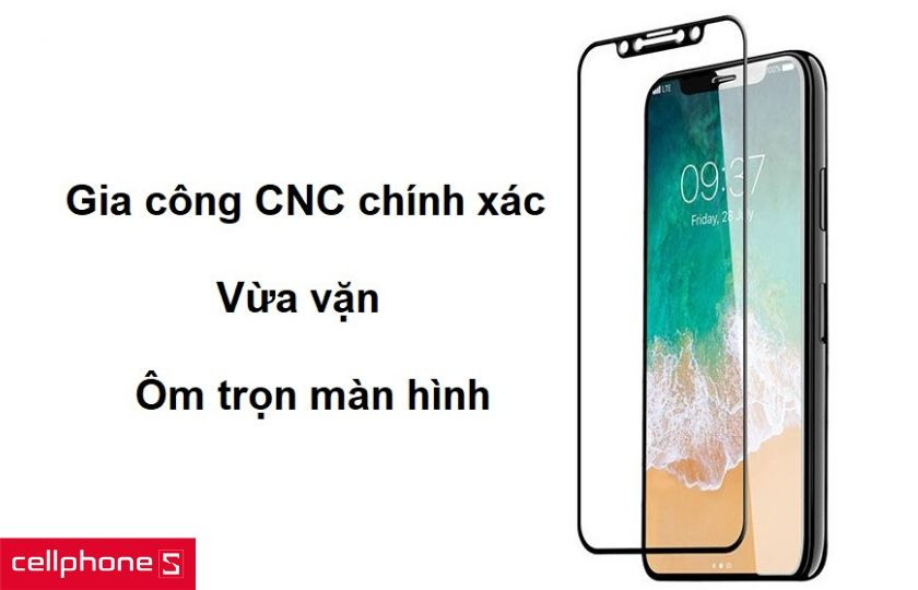 Khả năng chống chói, chống bám mồ hôi và vân tay giúp nâng cao trải nghiệm sử dụng