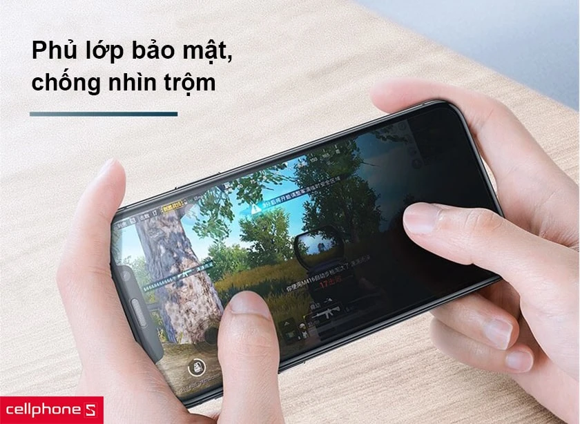 Phủ lớp bảo mật, chống nhìn trộm