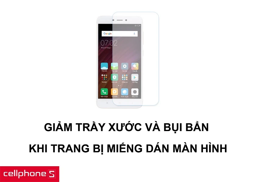 Lợi ích khi sử dụng miếng dán màn hình điện thoại Xiaomi