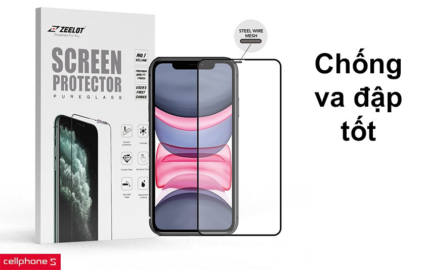 Chống va đập tốt với chất liệu nhựa cao cấp