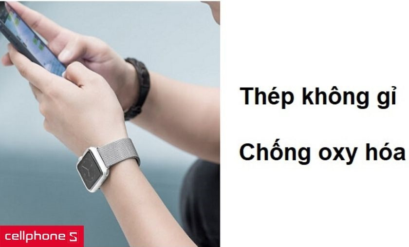 Chất liệu thép không gỉ độ bền cao và chống oxy hóa