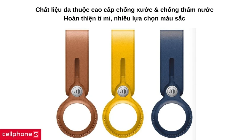 Làm từ da cao cấp với độ hoàn thiện tỉ mỉ