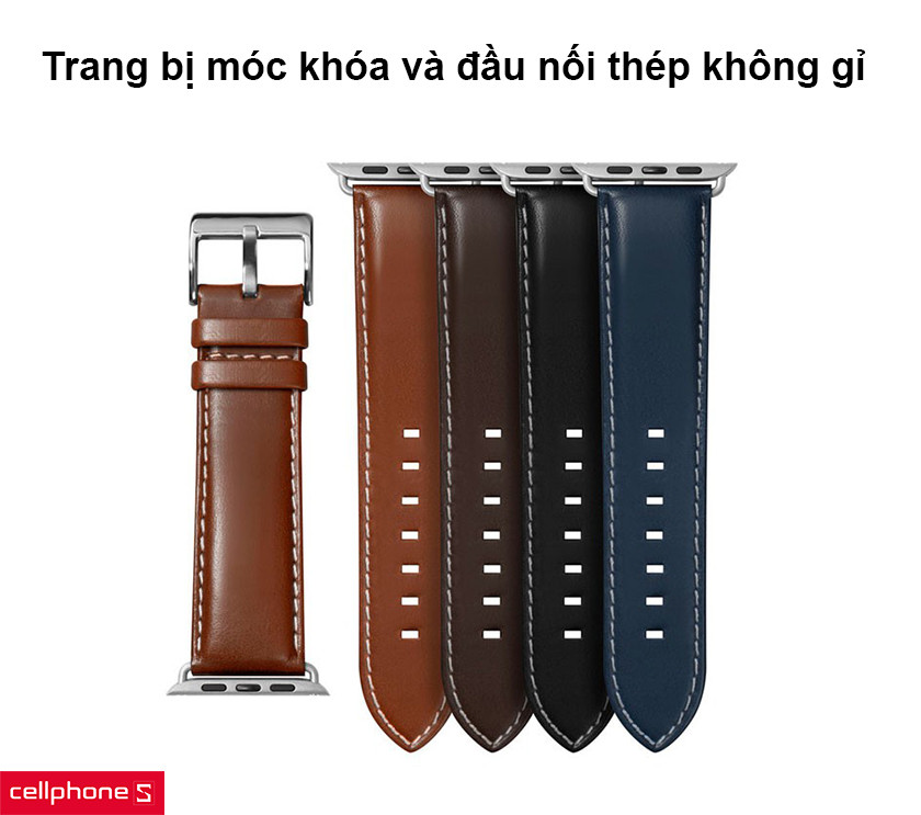 Trang bị móc khóa và đầu nối thép không gỉ