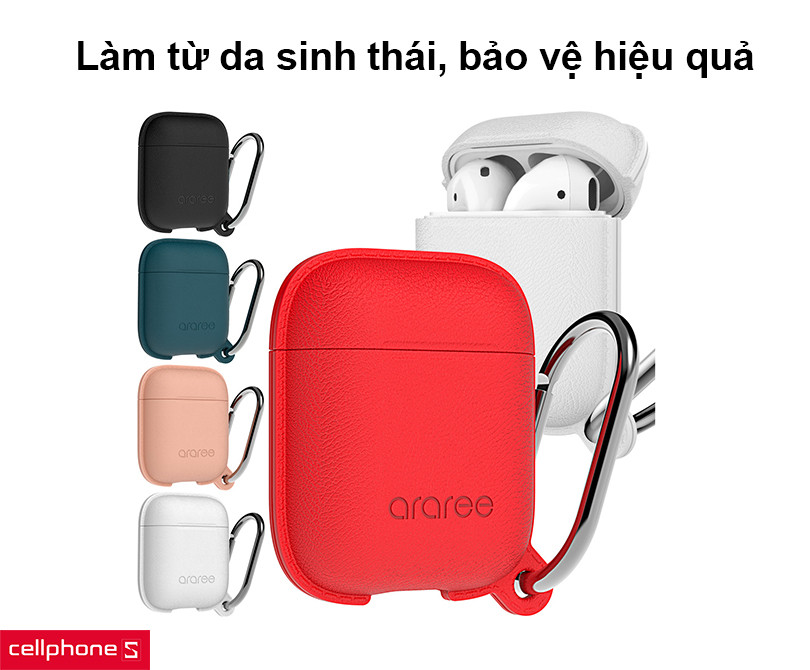 Hộp đựng tai nghe Airpods 1/2 Araree Pops
