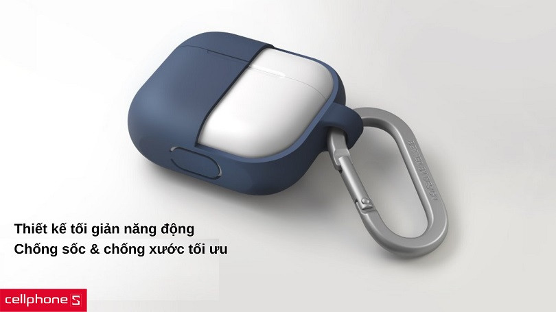Thiết kế tối giản năng động, chống sốc hữu hiệu