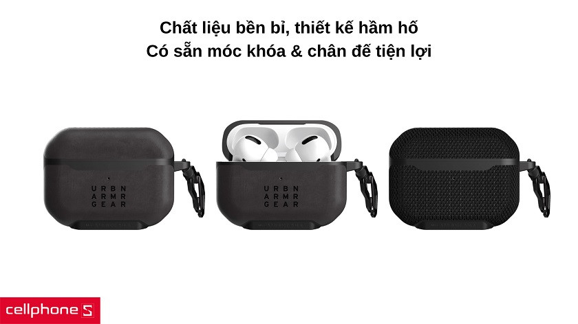 Thiết kế hầm hố đặc trưng từ UAG với móc khóa tích hợp sẵn