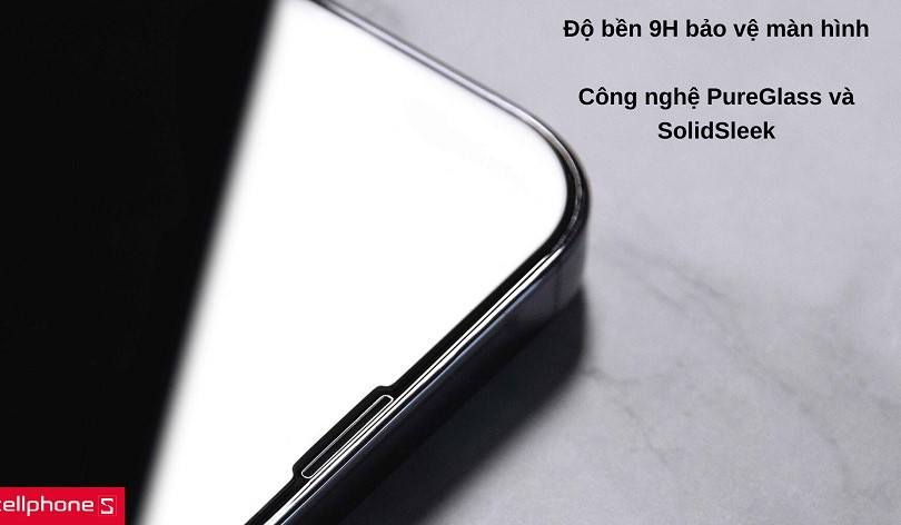 Dán cường lực iPhone 13 Pro Max Zeelot SOLIDsleek kèm kit dán