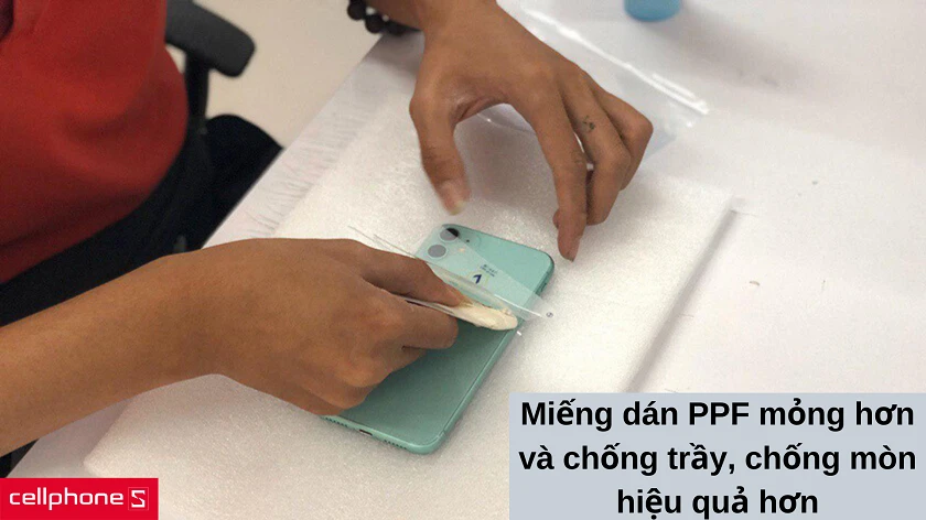 Dán sơn PPF khác thế nào so với dán thông thường?