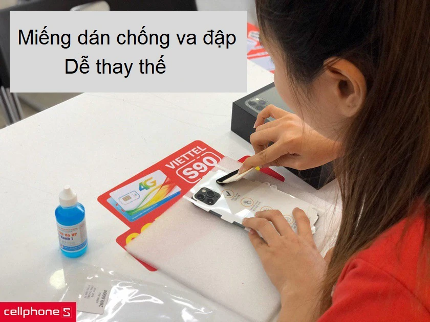 Miếng dán chống va đập, dễ thay thế