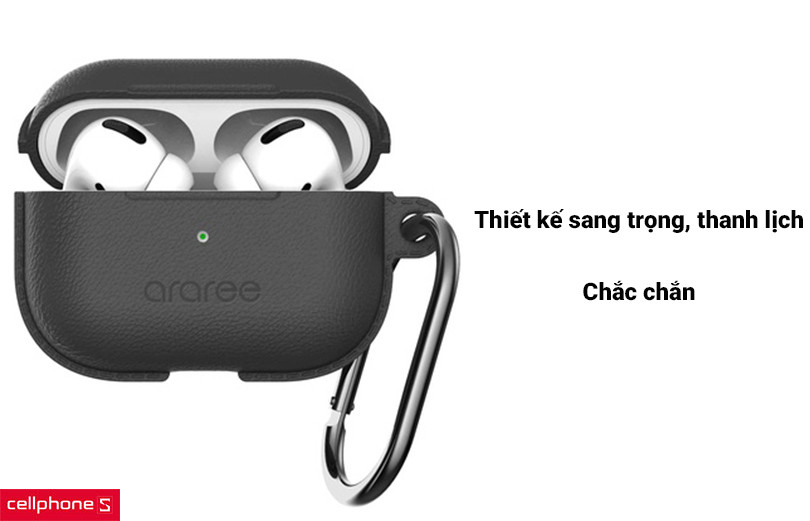 Hộp đựng tai nghe Apple Airpods 3 Araree Duple - Sang trọng, chắc chắn